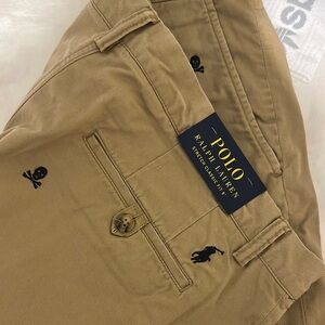 Polo by Ralph Lauren Tan Chinos Durable Cotton Blend